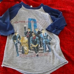 Vintage Duran Duran concert shirt